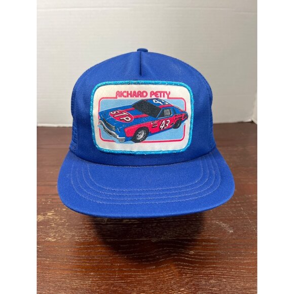 Vintage Richard Petty Racing Patch Snapback Hat  X3 - Picture 1 of 4